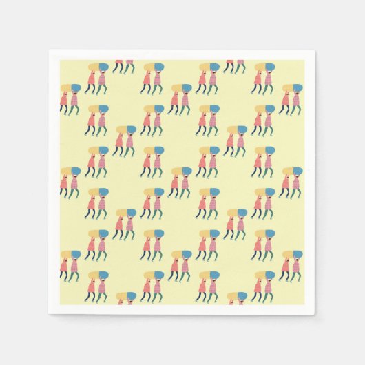 運薬の種類 スタンダードカクテルナプキン (正面)