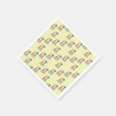 運薬の種類 スタンダードカクテルナプキン (角)