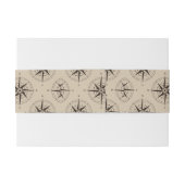 運行コンパスパターン 招待状ベリーバンド (裏面例)