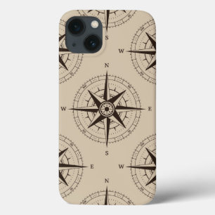 運行コンパスパターン iPhone 13ケース