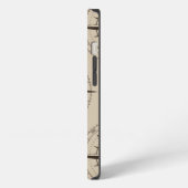 運行コンパスパターン iPhoneケース (左側面)