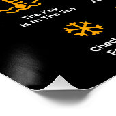 運転おもしろい警告標識101自動整備士ギフト ポスター (コーナー)