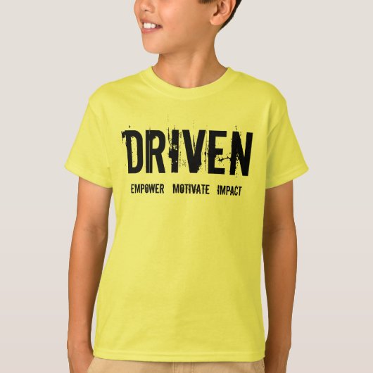 運転されたKIDZは"コーチするために"持って来ますそれを Tシャツ (正面)