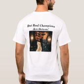 運転される Tシャツ (裏面)