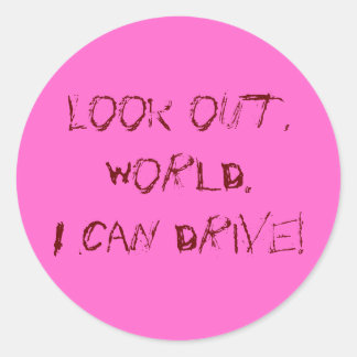 運転できる！ ラウンドシール