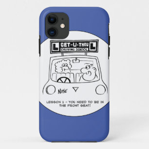 運転のレッスン – 生徒が間違った席に座る iPhone 11 ケース