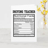 運転の先生 カード (黄色い花)