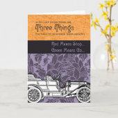 運転中に覚えておくべき3つのこと カード (黄色い花)