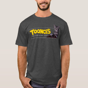 運転中の猫に接触する  Tシャツ