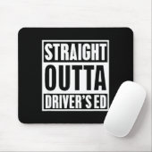 運転免許教習所を卒業したてのドライバーに贈る面白Tシャツ 新米ドライバー  マウスパッド (マウス)
