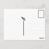 運転免許祝いカード ポストカード (裏面)