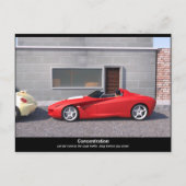 運転免許証おめでとう（英語） ポストカード (正面)