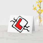 運転免許証のコピー カード (黄色い花)