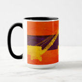 運転士誇りを持ったであるクレーンの運転者 マグカップ (左)