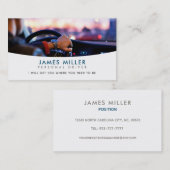 運転手のスローガン名刺 名刺 (正面/裏面)