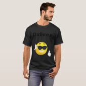 運転手タクシートラック配車共有バスドライバーD Tシャツ (正面フル)