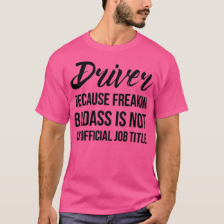 運転手酔い Tシャツ