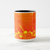 運転技術者北西エンジニアリングアートクレーン マグカップ (中央)