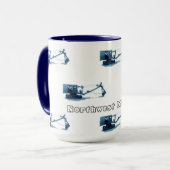 運転技術者北西エンジニアリングモデル2 マグカップ (正面左)