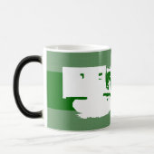 運転技術者早期北西ケーブルショベル モーフィングマグカップ (左)