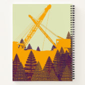 運転技術者紅葉クレーン運転士 ノートブック (裏面)