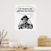 運転熱狂する中 ポスター (キッチン)