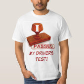運転者のTestl Tシャツ (正面)