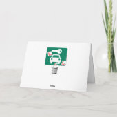 運転試験に合格おめでとうございます! カード (裏面)