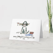 運転試験に合格おめでとう カード (裏面)