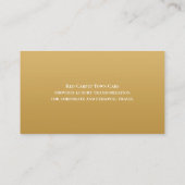 運転車の名刺 名刺 (裏面)