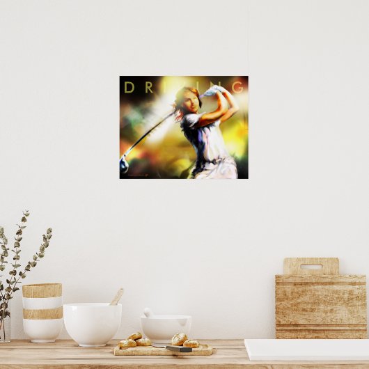 運転 ポスター (キッチン)