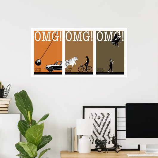 運転。乗る。歩く。2 ポスター (ホームオフィス)