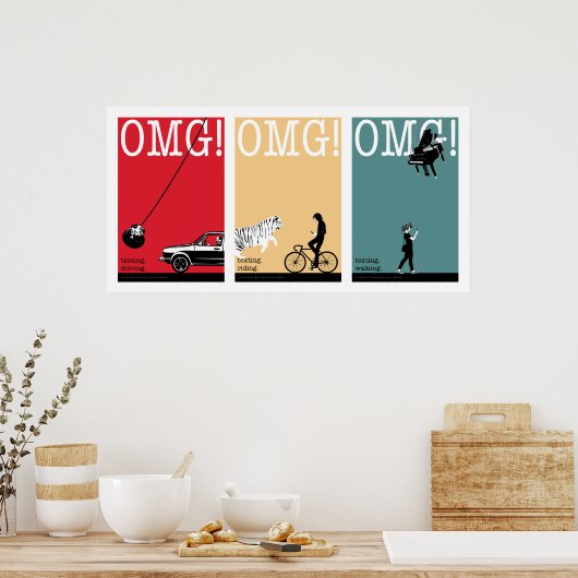 運転。乗る。歩く。3 ポスター (キッチン)