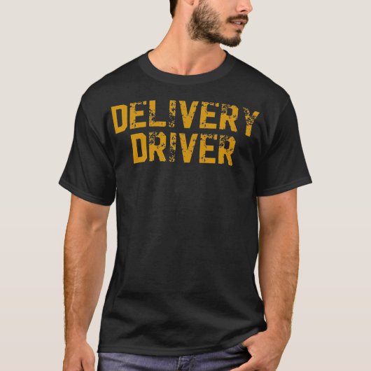 運送サービスを提供する食品 Tシャツ (正面)