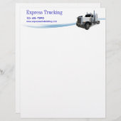 運送会社 レターヘッド (正面/裏面)