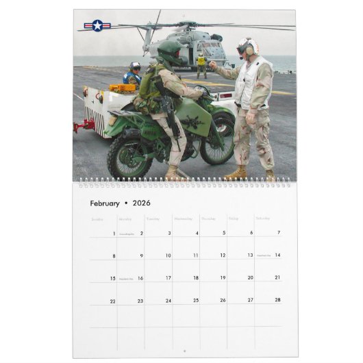 運送業者業務 カレンダー (2月 2026)