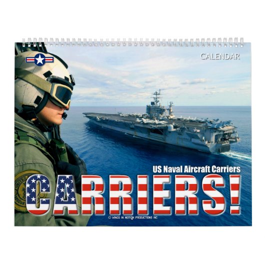 運送業者! – 米国海軍航空輸送機 カレンダー (カバー)