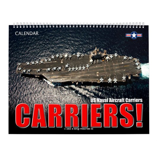運送業者! – 米国海軍航空輸送機 カレンダー (カバー)