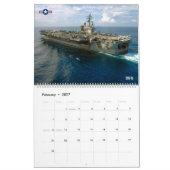 運送業者！ – 米国海軍航空輸送機 カレンダー (2月 2027)