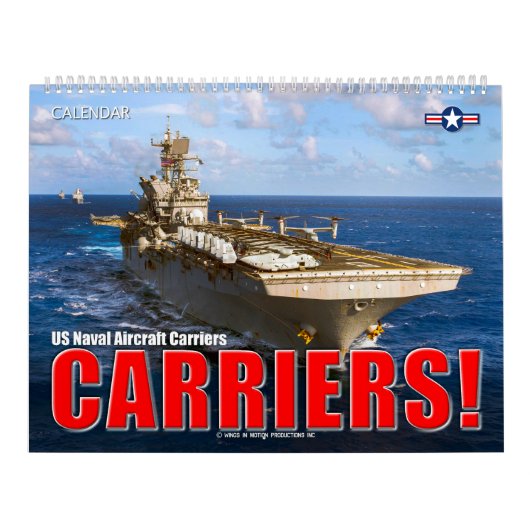 運送業者! – 米国海軍航空輸送機 カレンダー (カバー)