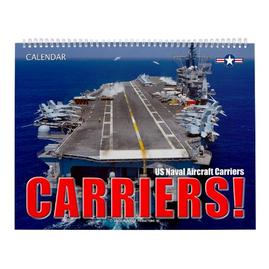 運送業者! – 米国海軍航空輸送機 カレンダー (カバー)