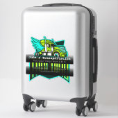 運送運送会社の広告 シール (スーツケース)