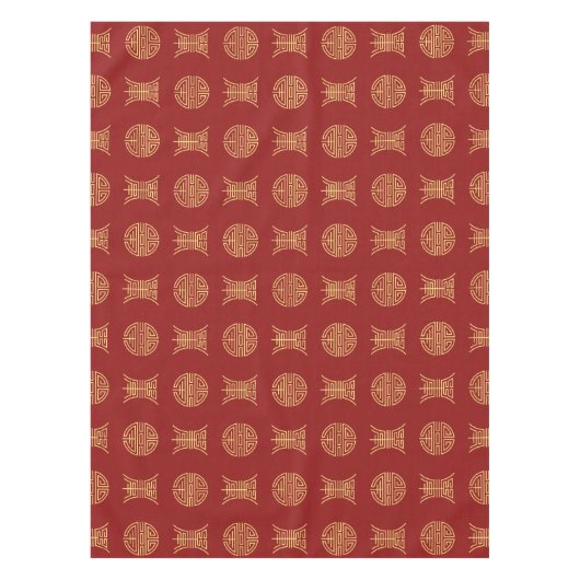 運長寿 テーブルクロス (正面)