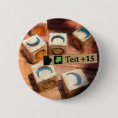 運 缶バッジ (正面)