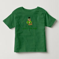 運「O」アイルランドのテディー・ベアの幼児のTシャツ