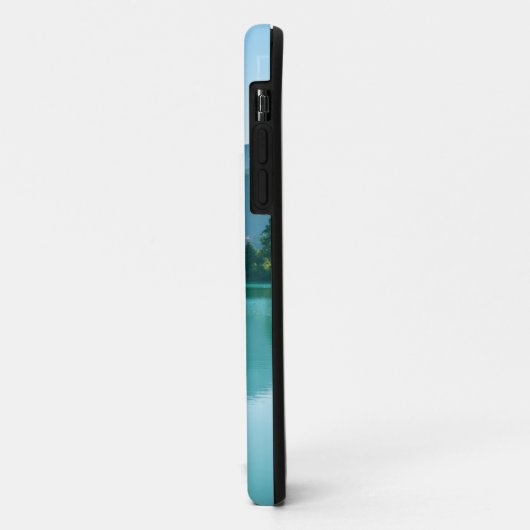 「運Calm - Lakeside Serenity in Your Pocket」 Case-Mate iPhoneケース (裏面/左)