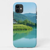 「運Calm - Lakeside Serenity in Your Pocket」 Case-Mate iPhoneケース (裏面)