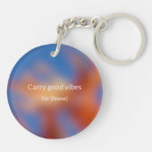 運Good Vibes Keychain キーホルダー (裏面)