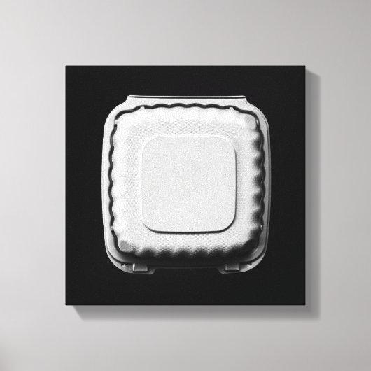 運Out Container Art -おもしろいカッコいい ユニーク キャンバスプリント (正面)