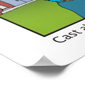 運Your Booksポスター ポスター (角)